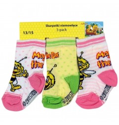 Maya the Bee Βρεφικές Κάλτσες (σετ 3 ζευγαριών) - Βρεφικές Κάλτσες κορίτσι