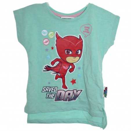 Pj Masks Κοντομάνικο Μπλουζάκι Για Κορίτσια (TCS171549A) - Κοντομάνικα μπλουζάκια
