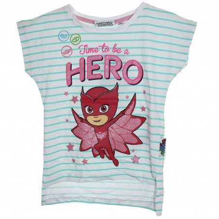 Pj Masks Κοντομάνικο Μπλουζάκι Για Κορίτσια (TCS171549B) - Κοντομάνικα μπλουζάκια