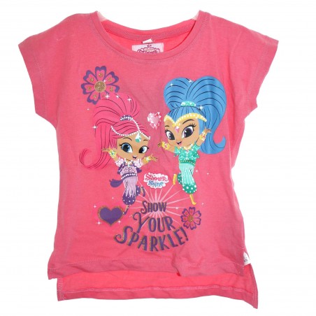 Shimmer And Shine Κοντομάνικο Μπλουζάκι Για Κορίτσια (TCS171823) - Κοντομάνικα μπλουζάκια