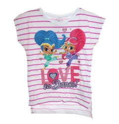 Shimmer And Shine Κοντομάνικο Μπλουζάκι Για Κορίτσια (TCS171823B) - Κοντομάνικα μπλουζάκια
