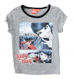 Miraculous Ladybug Κοντομάνικο Μπλουζάκι Για Κορίτσια ( ER1482B) - Κοντομάνικα μπλουζάκια