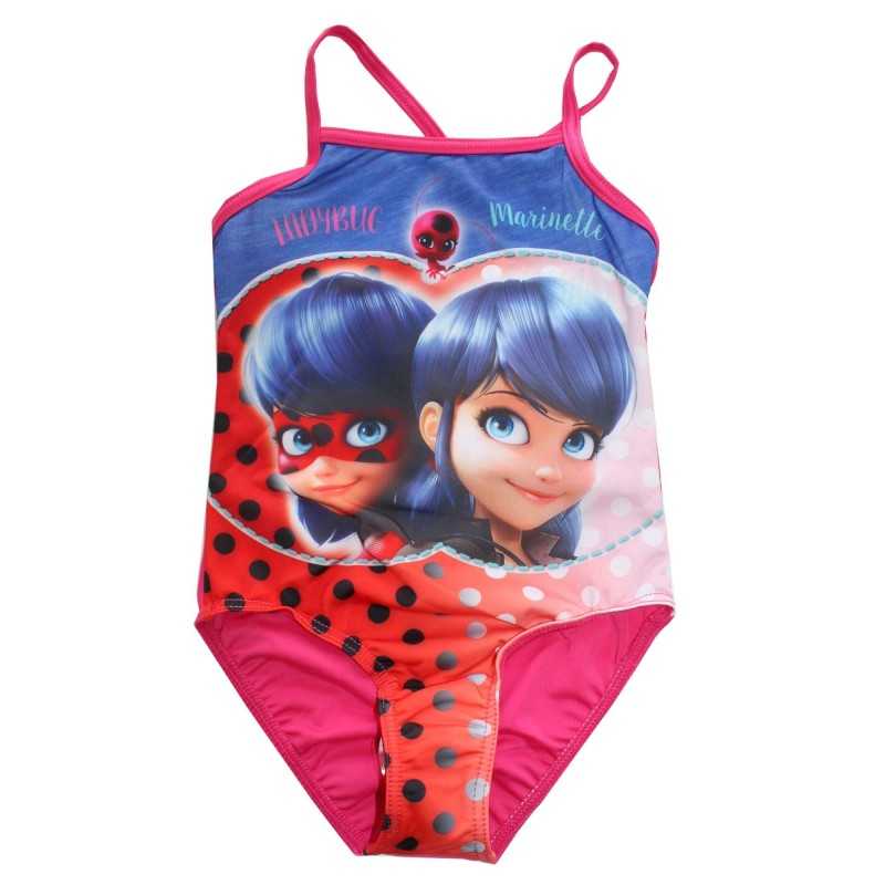 Miraculous Ladybug Παιδικό Μαγιό Ολόσωμο (910-543A)