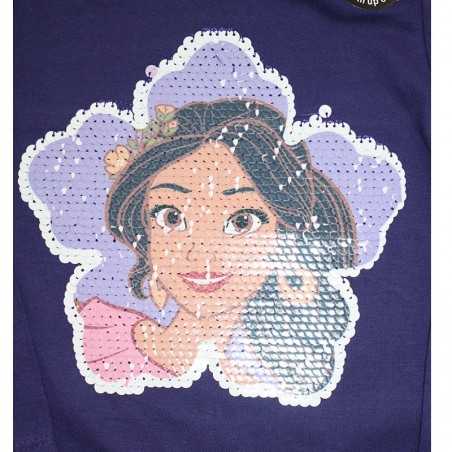 Disney Elena Of Avalor Μακρυμάνικο Μπλουζάκι Για Κορίτσια με ματ παγιέτα που αλλάζει σχέδιο(RH1203A)