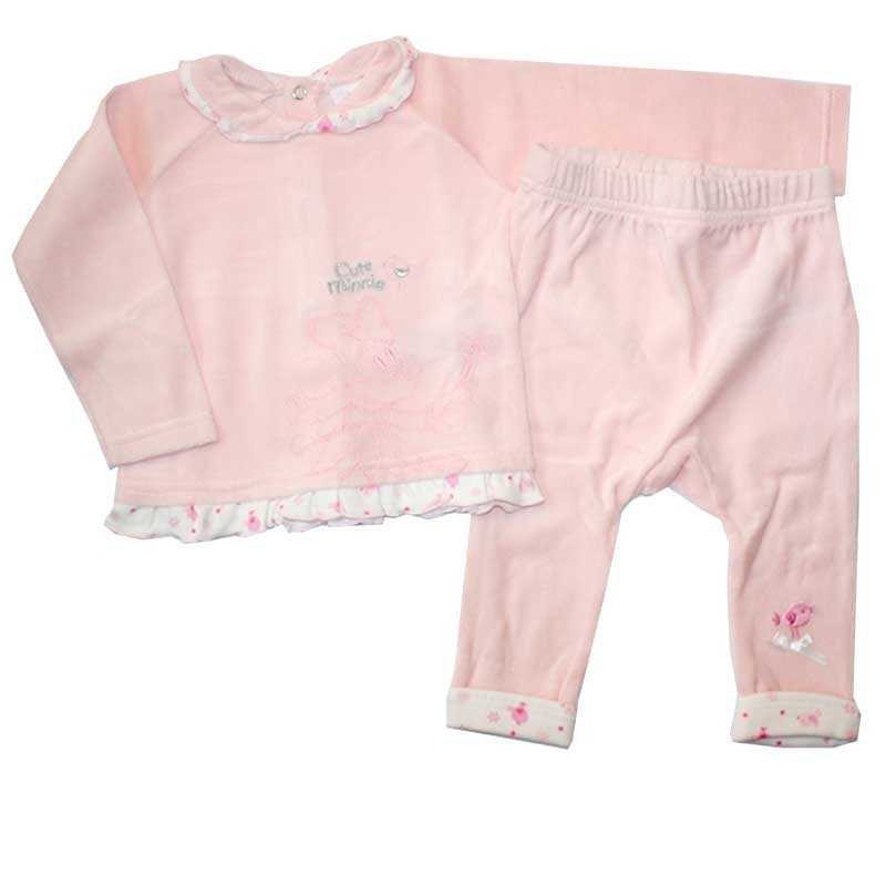 Disney Baby Minnie Mouse Βρεφικό Σετ 2 τμχ. για Κορίτσια – Μπλούζα & Παντελόνι (Ροζ) (HQ0006) Disney Baby Minnie Mouse Βρεφικό Σετ 2 τμχ. για Κορίτσια – Μπλούζα & Παντελόνι (Ροζ) (HQ0006)