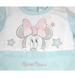 Disney Baby Minnie Mouse βρεφικό βαμβακερό φορμάκι για κορίτσια (ER0175A) - Φορμάκια εποχικά (βαμβακερά)