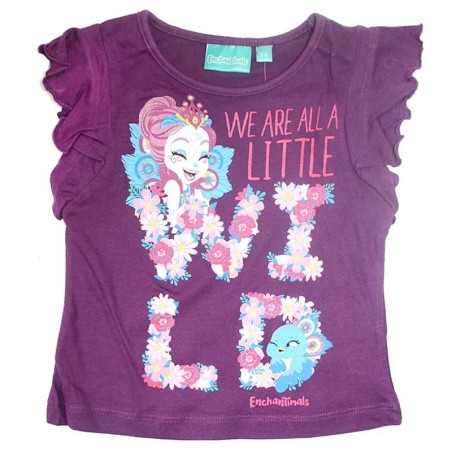 Enchantimals Κοντομάνικο Μπλουζάκι Για Κορίτσια (SE1333) - Κοντομάνικα μπλουζάκια
