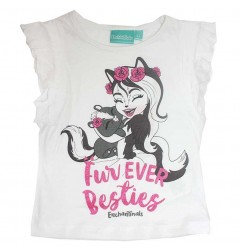 Enchantimals Κοντομάνικο Μπλουζάκι Για Κορίτσια (SE1333B) - Κοντομάνικα μπλουζάκια