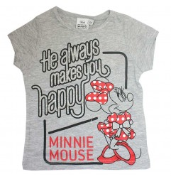 Disney Minnie Mouse Κοντομάνικο Μπλουζάκι για κορίτσια (SE1147B) - Κοντομάνικα μπλουζάκια