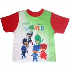 Pj Masks Κοντομάνικο Μπλουζάκι Για Αγόρια (PM 52 02 016A) - Κοντομάνικα μπλουζάκια