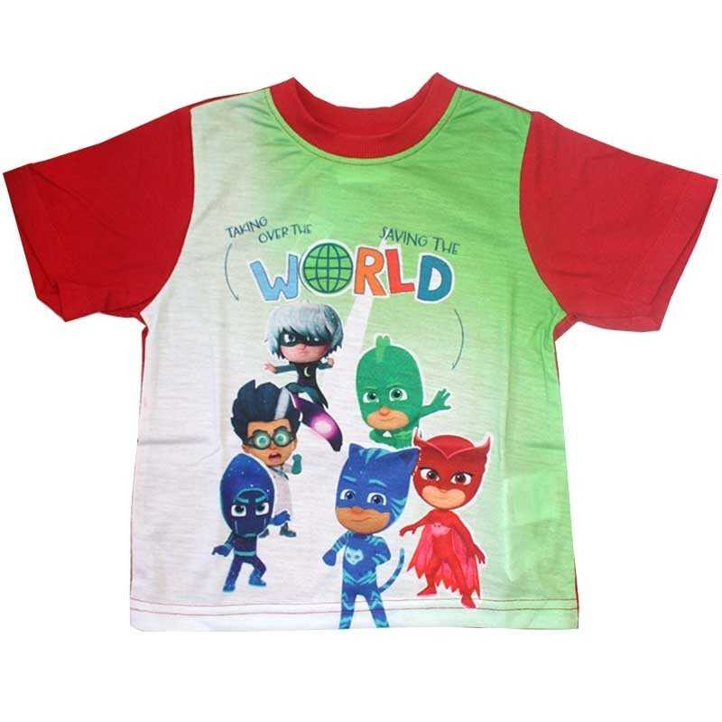Pj Masks Κοντομάνικο Μπλουζάκι Για Αγόρια (PM 52 02 016A)
