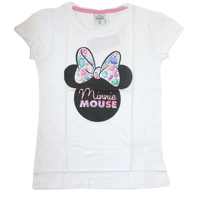Disney Minnie Mouse Κοντομάνικο Μπλουζάκι Για Κορίτσια (DIS MF 52 02 6326A)
