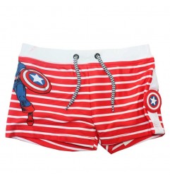 Marvel Comics Captain America Παιδικό Μαγιό για αγόρια (SE1722) - Μαγιό Μποξεράκι