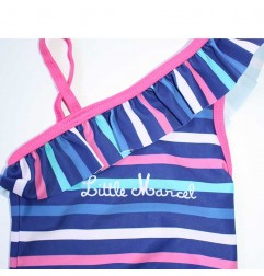 Little Marcel βρεφικό ολόσωμο μαγιό για κορίτσια (LMSE0030NAVY)