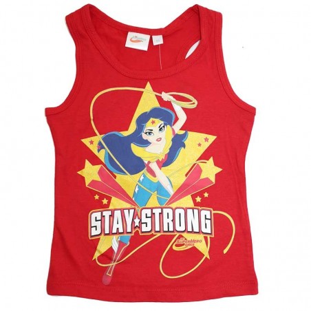 DC Super Hero Girls μπλουζάκι για κορίτσια με αθλητική πλάτη (ER1490)