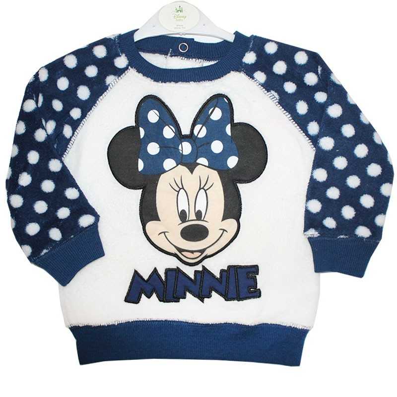 Disney Baby Minnie Mouse Βρεφική Μπλούζα Fleece Coral - Navy Blue / Λευκό Πουά (PH0070A) Disney Baby Minnie Mouse Βρεφική Μπλούζα Fleece Coral - Navy Blue / Λευκό Πουά (PH0070A)