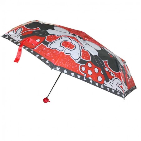 Disney Minnie Mouse παιδική Ομπρέλα βροχής σπαστή (HS4316) - Κοριτσίστικες Ομπρέλες