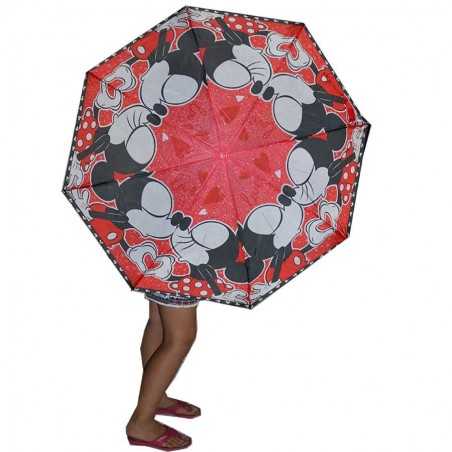 Disney Minnie Mouse παιδική Ομπρέλα βροχής σπαστή (HS4316)