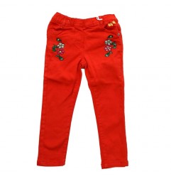 Naf Naf Παιδικό παντελόνι τζιν κόκκινο (NNSE1011) - Παντελόνια - Φόρμες