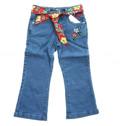 Naf Naf Παιδικό παντελόνι τζιν καμπάνα (NNSE1049) - Παντελόνια - Φόρμες