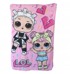 L.O.L. Surprise Παιδική Κουβέρτα Καναπέ Fleece 100x150 εκ. (HS4359) - Κουβέρτες