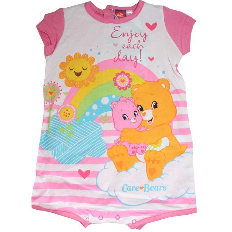 Βρεφικό Βαμβακερό Καλοκαιρινό Φορμάκι Care Bears "Enjoy Each Day" – Λευκό/Ροζ Ριγέ (ER0059A) Βρεφικό Βαμβακερό Καλοκαιρινό Φορμάκι Care Bears "Enjoy Each Day" – Λευκό/Ροζ Ριγέ (ER0059A)