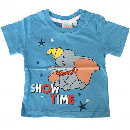 Disney Baby Dumbo βρεφικό Κοντομάνικο μπλουζάκι για αγόρια (DISD 01002Β) - Κοντομάνικα μπλουζάκια
