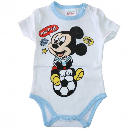 Disney Baby Mickey Mouse βρεφικό Κοντομάνικο Ζιπουνάκι (DISD 01013A) - Κατηγορίες