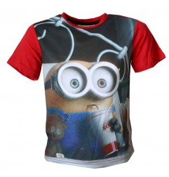 Minions Κοντομάνικο Μπλουζάκι Για αγόρια (QE1084Α) - Κοντομάνικα μπλουζάκια