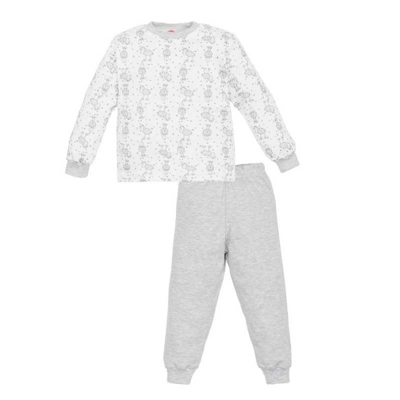 Βρεφική Βαμβακερή Πιτζάμα Makoma "Little Sheep" – 100% Βαμβακερή (Γκρι Μελανζέ) (07212) Βρεφική Βαμβακερή Πιτζάμα Makoma "Little Sheep" – 100% Βαμβακερή (Γκρι Μελανζέ) (07212)