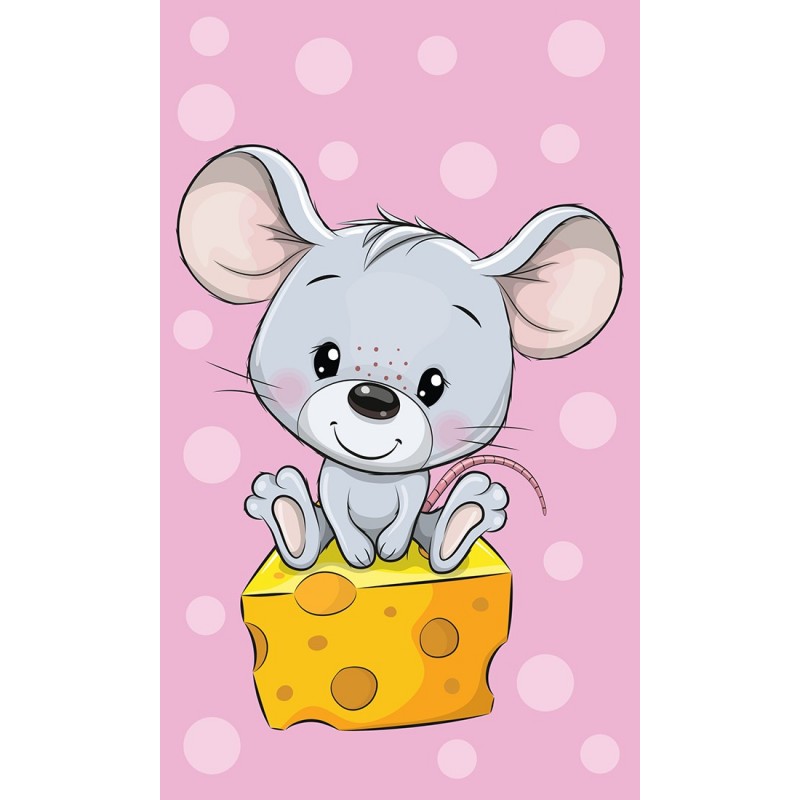 Παιδική Πετσέτα προσώπου Mouse (30x50εκ.) (TNL202022-R)