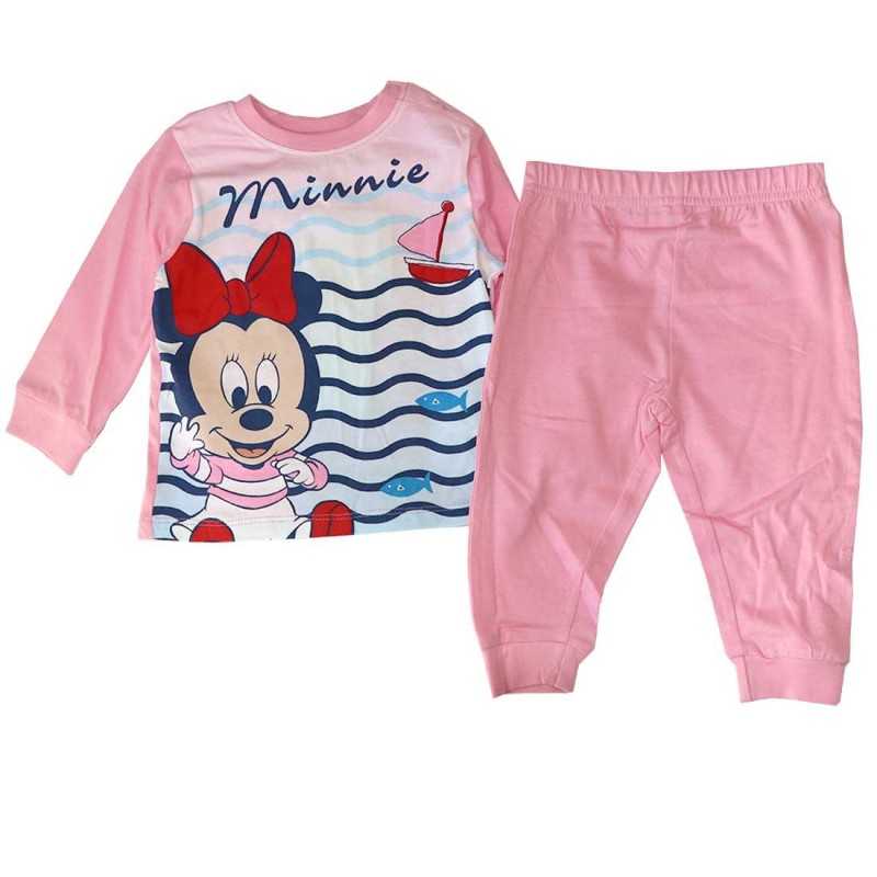 Βρεφική Βαμβακερή Πιτζάμα Disney Baby "Minnie Mouse" – Ροζ/Λευκό (100% Βαμβάκι) (ET0309Α) Βρεφική Βαμβακερή Πιτζάμα Disney Baby "Minnie Mouse" – Ροζ/Λευκό (100% Βαμβάκι) (ET0309Α)