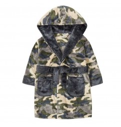Παιδική Ρόμπα Fleece Παραλλαγής (18C627) - Παιδικές Ρόμπες