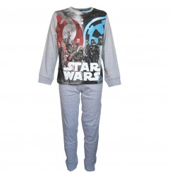 Star Wars Παιδική Βαμβακερή πιτζάμα για αγόρια (HQ7301) - Χειμωνιάτικες / εποχιακές πιτζάμες