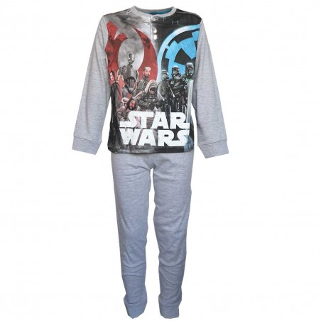 Star Wars Παιδική Βαμβακερή πιτζάμα για αγόρια (HQ7301) - Χειμωνιάτικες / εποχιακές πιτζάμες