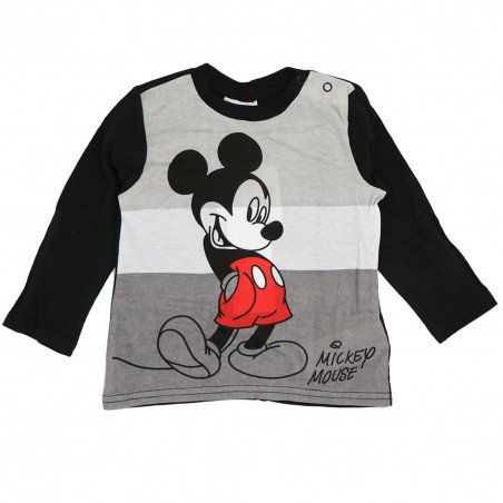 Disney Baby Mickey Mouse Βρεφικό βαμβακερό μπλουζάκι (TH0014) - Μπλουζάκια Μακρυμάνικα (μακό)