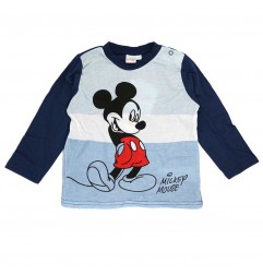 Disney Baby Mickey Mouse Βρεφικό Βαμβακερό Μπλουζάκι – "Classic Mickey" (TH0014A) - Μπλουζάκια Μακρυμάνικα (μακό)