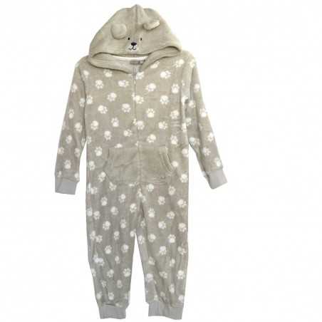 Ολόσωμη πιτζάμα fleece coral για κορίτσια (USRH022A) Ολόσωμη πιτζάμα fleece coral για κορίτσια (USRH022A)