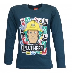 Fireman Sam Μακρυμάνικο μπλουζάκι για αγόρια (SAM 52 02 117) - Μπλουζάκια Μακρυμάνικα (μακό)