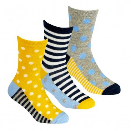 Παιδικές Κάλτσες για κορίτσια σετ 3 ζευγάρια (43B658) - Κάλτσες κανονικές κορίτσι