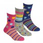 Παιδικές Κάλτσες για κορίτσια σετ 3 ζευγάρια (43B658A)