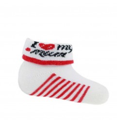 Soft Touch Βρεφικά Καλτσάκια "I Love Mum" (s288) - Βρεφικές Κάλτσες αγόρι