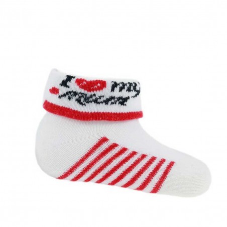 Soft Touch Βρεφικά Καλτσάκια "I Love Mum" (s288) - Βρεφικές Κάλτσες αγόρι