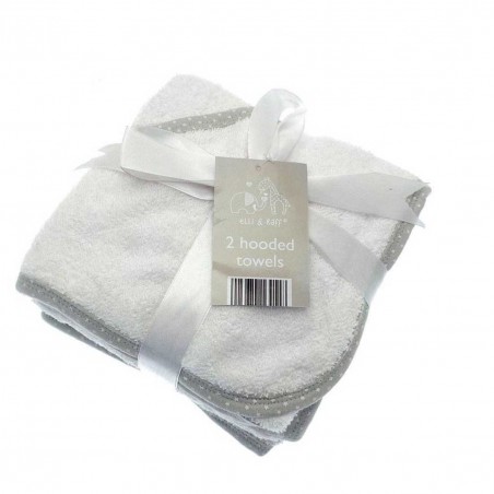 Elli & Raff Βρεφική πετσέτα με κουκούλα σετ 2 τεμ. (BIT164125) - Βρεφικές πετσέτες μπάνιου