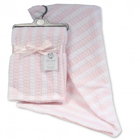 Snuggle Baby Βρεφική κουβέρτα βελούδινη jacquard - Two Tone 75x100εκ (BW-112-1031P) - Βρεφικές Κουβέρτες