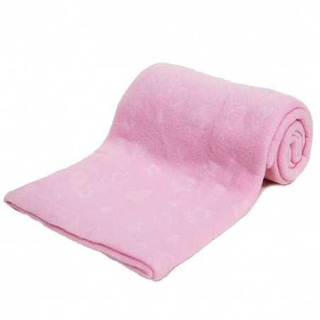 Soft Touch Βρεφική κουβέρτα Flowers Fleece 75x100εκ. (FBP05-BP-P)