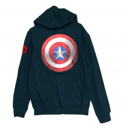 Marvel Avengers - Captain America Ανδρική Μπλούζα Φούτερ με κουκούλα (HS3678B) - Ανδρικές Μπλούζες