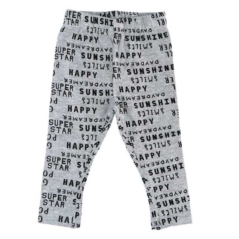 Βρεφικό Ελαστικό Κολάν Minoti με All-over Print "Sunshine & Happy" - Γκρι Μελανζέ (TG LEGGING 6) Βρεφικό Ελαστικό Κολάν Minoti με All-over Print "Sunshine & Happy" - Γκρι Μελανζέ (TG LEGGING 6)