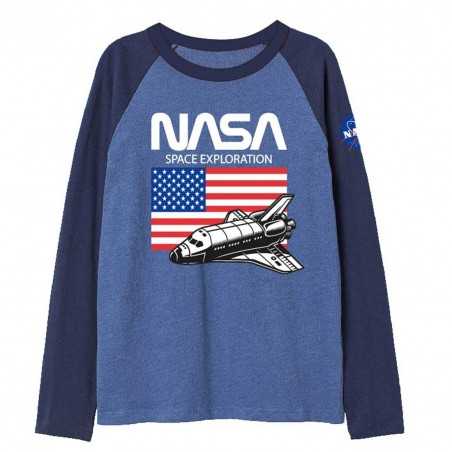 NASA μακρυμάνικο μπλουζάκι για αγόρια (NASA 52 02 062B) - Μπλουζάκια Μακρυμάνικα (μακό)