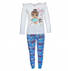 L.O.L. Surprise Βαμβακερή πιτζάμα για κορίτσια (LOL 52 04 072- GREY) - Χειμωνιάτικες / εποχιακές πιτζάμες